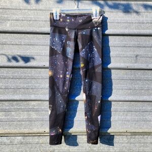 Black Alo Galaxy Full Length Leggings